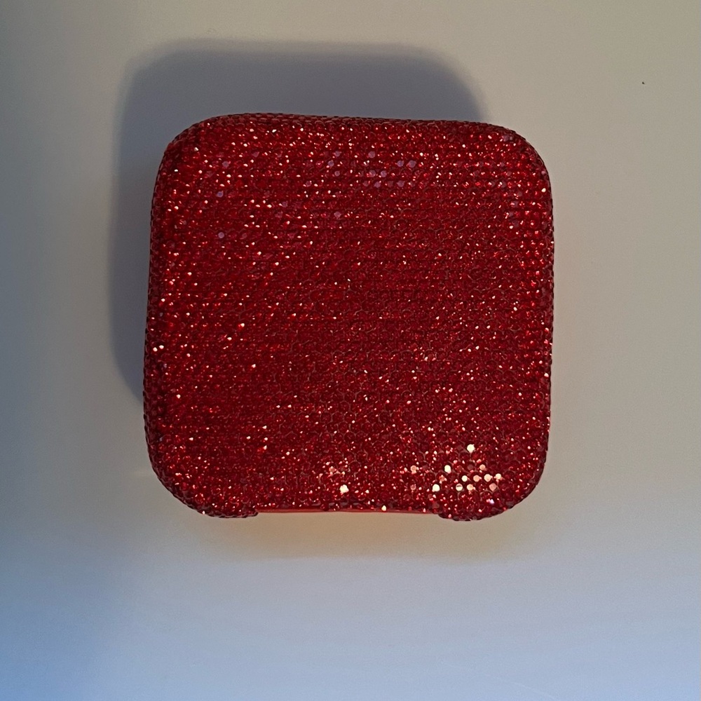 Red Sparkling travel Jewelry Box